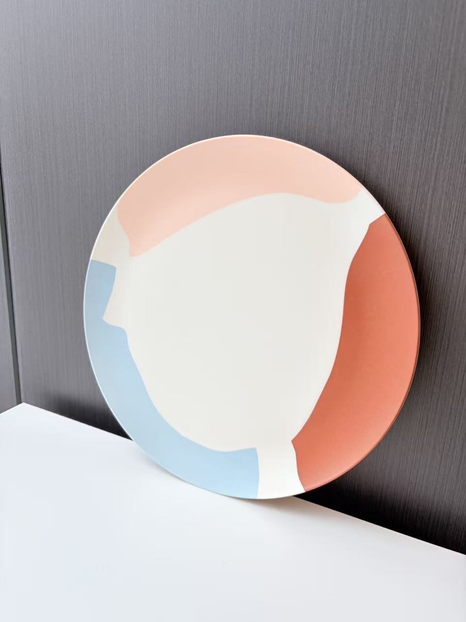 Glazedine Color Block Ceramic Plate – Dining and Entertaining