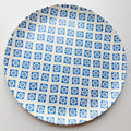 Glazedine Blue Floral Tile Ceramic Plate – Home Dining