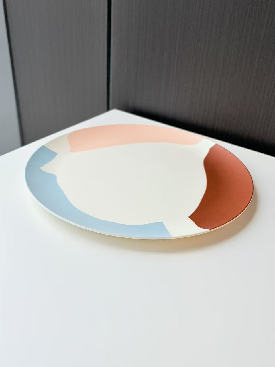 Glazedine Color Block Ceramic Plate – Dining and Entertaining
