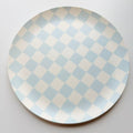 Glazedine Blue Check Ceramic Plate – Casual Dining